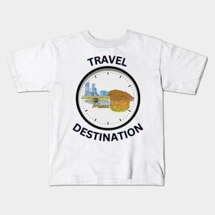 Travel to Mecca Kids T-Shirt